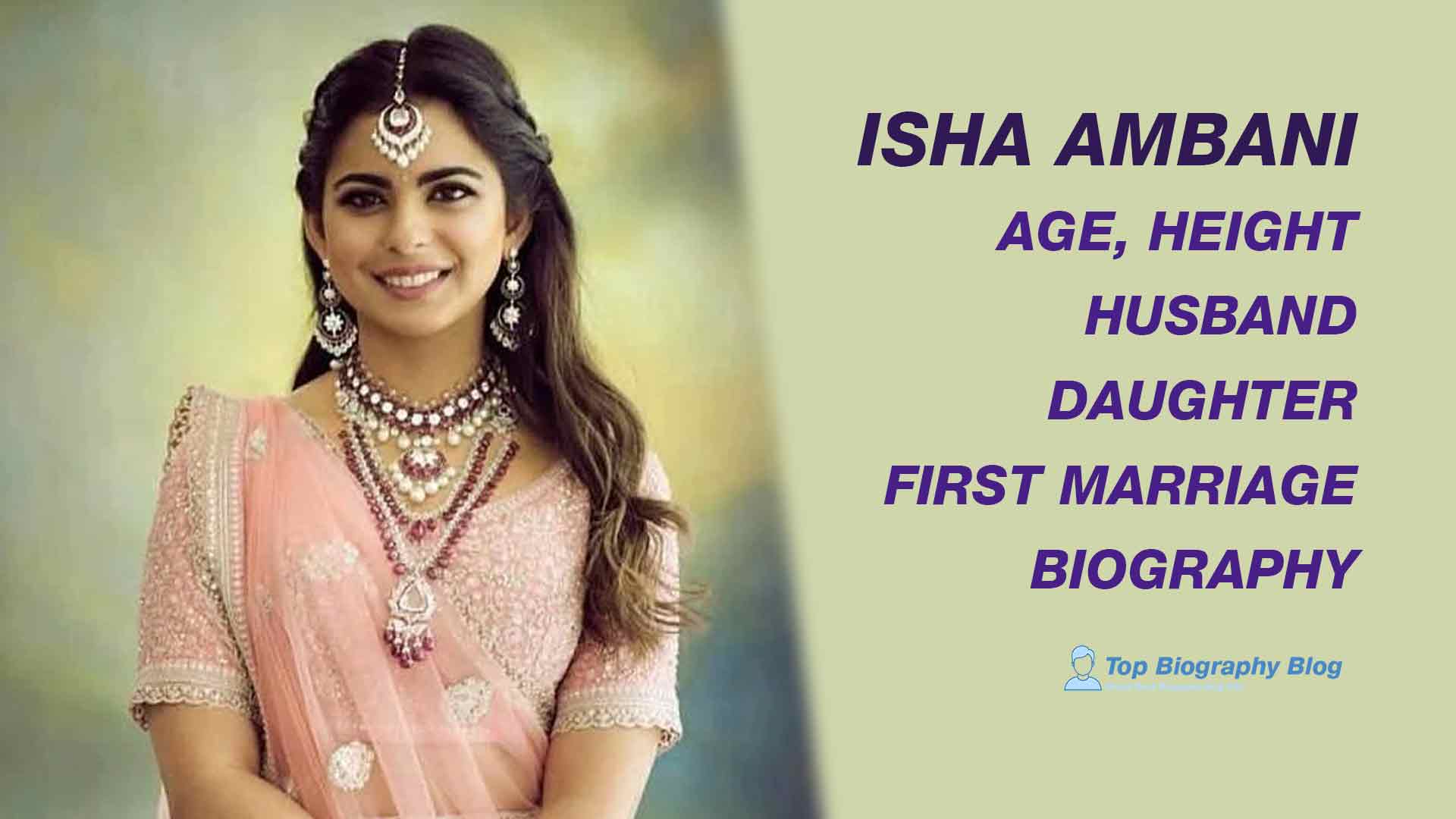 Isha ambani husband age