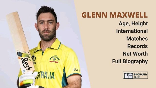 Glenn James Maxwell biography, Matches, T20 centuries, Net Worth